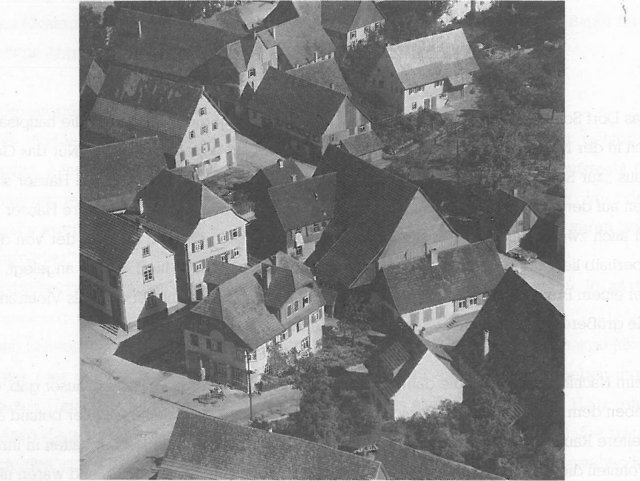 Schopflocher Skizzen Alte Ortsmitte (ca. 1975)