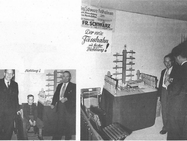 Schopflocher Skizzen Friedrich Schwarz 1956 auf einer Ausstellung in Frankfurt