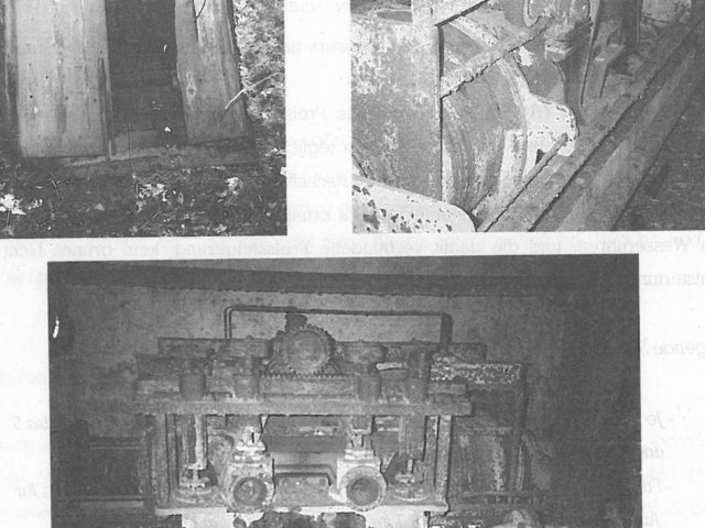 Schopflocher Skizzen Eingang zu Pumpenhäuschen und Überreste der Lambachpumpe