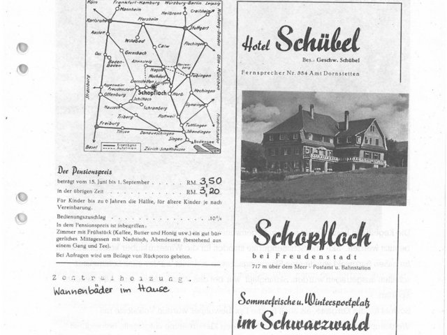 Schopflocher Skizzen Flyer