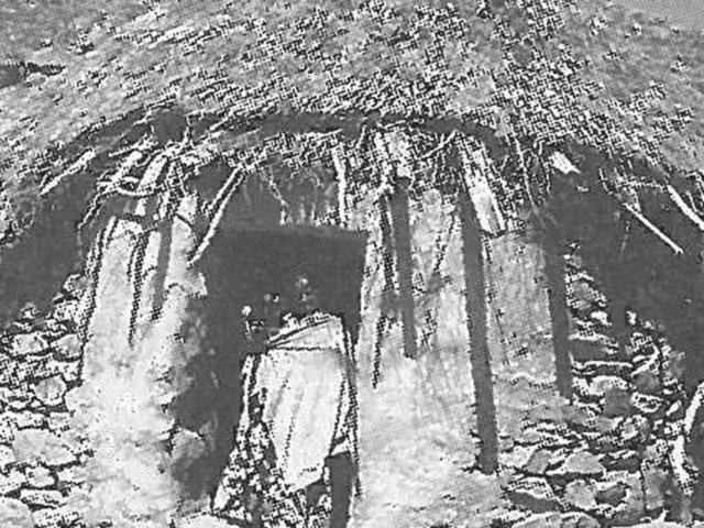 Schopflocher Skizzen Wohnhütte Gondar